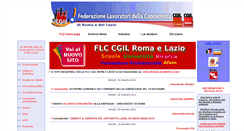 Desktop Screenshot of flc-lazio-cgil.it